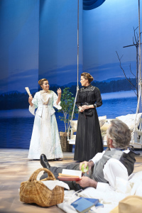 Greta Scacchi, Rebecca Davis, Andrew McFarlane. The Seagull. Image by Gary Marsh